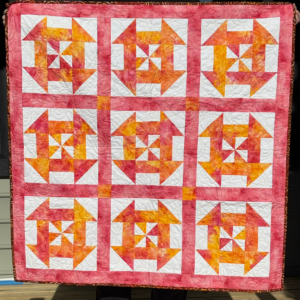 Quilt-Disappearing Hour Glass