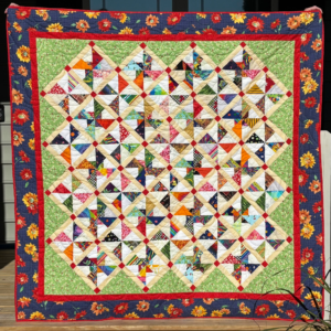 Quilt- Scrappy on Point